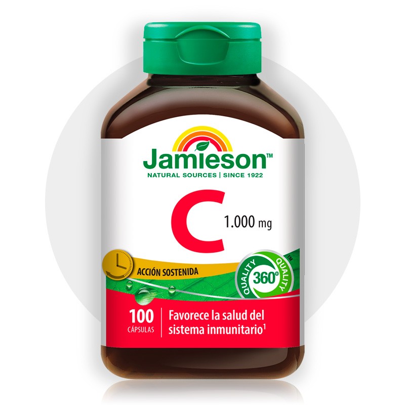 Jamieson Vitamina C 1000mg 100 cápsulas vegetales