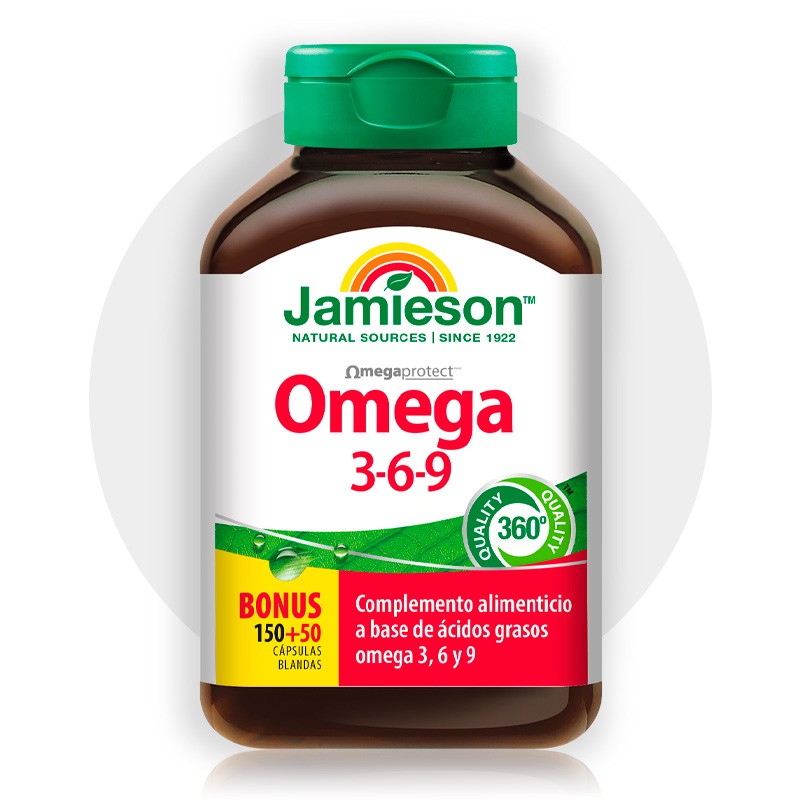 Jamieson Omega 3-6-9 200 cápsulas
