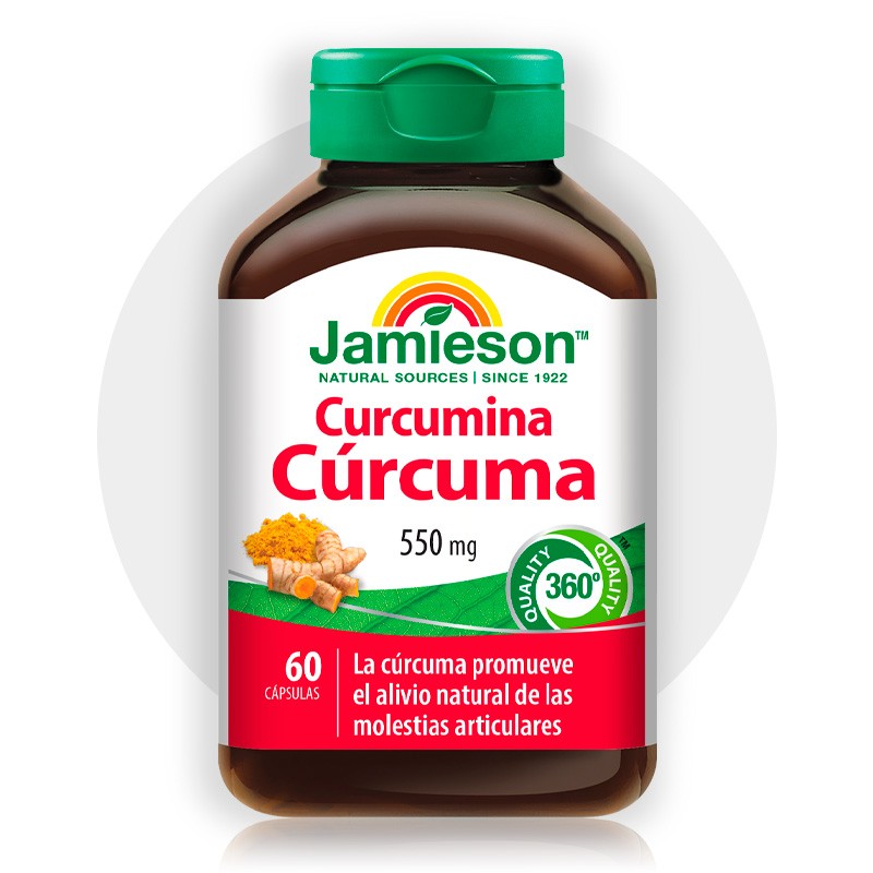 Jamieson Curcumina curcuma 550mg 60 cápsulas
